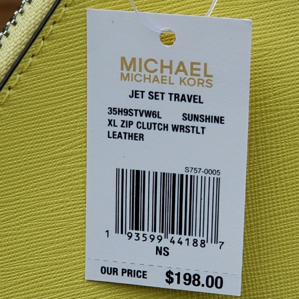 ⚠️LAST 1⚠️Michael Kors Jet Set XL Clutch Wristlet - Picture 5 of 5
